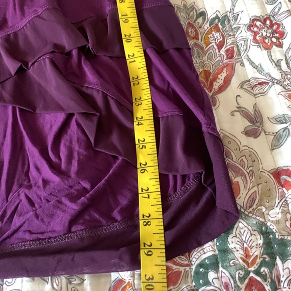 Tres Jolie dark purple tunic top - Picture 4 of 9